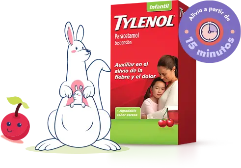 Producto TYLENOL® - Sello 15 mins - Animalivio kanguro